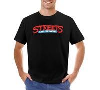 GUOZHONGTIAN Streets-of-Rage-Logo-S-g-S-t-RN-T-Shirt-Sweat-Shirts-t-Shirts-Man Black XXL