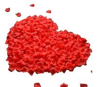 GUOZIF 5000 pétales de Rose en Soie Rouge adaptés à la Saint-Valentin Amour Nuit Romantique Proposition de Mariage Anniversaire décoration Florale
