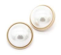 GUOZIF Boutons de Manteau en métal doré nacré pour Femmes pour vêtements, Boutons décoratifs de Pull Vintage, Accessoires de Couture de qualité