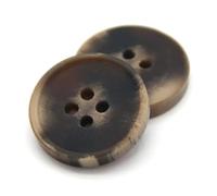 GUOZIF Boutons en Corne Imitation résine 25 mm 30 mm pour vêtements, Grand Manteau, Pull, Costume, Cardigan, Accessoires de Couture Noirs