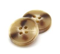 GUOZIF Boutons en Corne Imitation résine 25 mm 30 mm pour vêtements, Grand Manteau, Pull, Costume, Cardigan, Accessoires de Couture Noirs