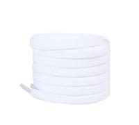 GUOZIF Lacets Plats de 6 mm de Largeur pour Baskets, Chaussures de Basket-Ball, Lacets pour Chaussures, Blanc, Noir, 90/120/140/160 cm, Accessoires pour Chaussures