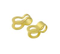 GUOZIF Lot de 100 fermoirs à Billes en Acier et Fer pour Fabrication de Bijoux, Colliers, Accessoires