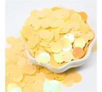 GUOZIF Paillettes Plates Rondes en PVC, 10, 15, 20, 25, 30 mm, Accessoires de Couture et de Bricolage pour vêtements