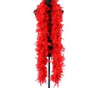 GUOZIF Plumes de Dinde moelleuses colorées Naturelles, Marabout Boa 60g, pour décoration de fête de Mariage, châle/écharpe, Plumes Naturelles, Accessoires de carft