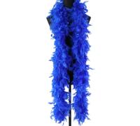 GUOZIF Plumes de Dinde moelleuses colorées Naturelles, Marabout Boa 60g, pour décoration de fête de Mariage, châle/écharpe, Plumes Naturelles, Accessoires de carft