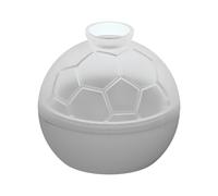 Gupcaqosjw Bacs à Glaçons pour Congélateur,Bac à Glaçons Rond Silicone Alimentaire Forme Ballon de Football - Moule à Glaçon Ballon de Football,pour Cuisine Réfrigérateur Famille Boissons Whisky