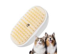 Gupcaqosjw Chat Brusher à vapeur, spritz defur peigne pour les chats, Brosse électrique de chat torride, Peigne à perte de chats, accessoires de massage de nettoyage pour animaux de compagnie pour les