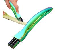 Gupcaqosjw Découpe-Ciboulette de Cuisine - Accessoire de Transformation de Légumes pour Préparation de Repas - Éminceur d'Oignons Verts de Cuisine - pour Dortoir Camping Pique-nique Restauration