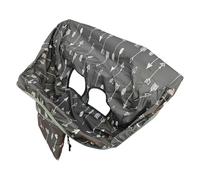 Gupcaqosjw Housse de chariot de courses pour bébé, chaise haute et panier de courses pour bébé, coussin avec sac de transport, lavable, organisateur souple, coussin pour chaise haute, 65 x 42 cm
