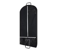 Gupcaqosjw Housse De Protection Pour Vêtements - Sac de Stockage Costume et Organisateur Vestimentaire - Protection Poussière Grande Taille avec Poches pour Chemise Manteau Robe Vêtements Femme