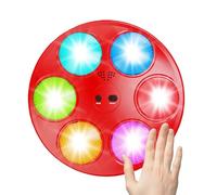 Gupcaqosjw Jeu De Frappe Marteau,Jeu De Tape Taupe - Jouet Éducatif avec Lumières Outil d'apprentissage Précoce,Cadeau Anniversaire Noël Fille Garçon Intérieur Extérieur