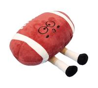 Gupcaqosjw Jouets pour Chien en Peluche,Ballon De Football en Peluche avec Sifflet | Fournitures Interactives pour Animaux Jeu De Tir en Doudou Bruissant | Cadeau Noël Thanksgiving