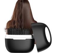 Gupcaqosjw Lisseur De Cheveux Sans Fil | Chauffage Rapide Lisseurs Portables,Anti-Frisottis Lissage Portable Lisseur Brosse Maison Voyage