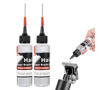 Gupcaqosjw Lot de 2 huiles pour tondeuse à cheveux, 60 ml, huile pour tondeuse à cheveux et tondeuse, huile pour tête de rasage, lubrifiant pour tondeuse à cheveux, huile anti-friction inodore