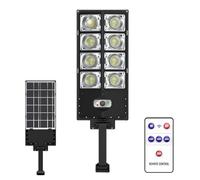 Gupcaqosjw Lumière Solaire Pour La Rue,Détecteur De Mouvement LED Lumineux | Lampadaire Étanche Solaire pour Extérieur - pour le Jardin la Terrasse le Balcon le Terrain de Basketball l'Allée le