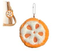 Gupcaqosjw Pochette à Monnaie en Peluche aux Fruits, Pochette à Monnaie | Petit Portefeuille Porte-Changement de Dessin animé,Pendentif de Sac en Peluche, Accessoire Multifonctionnel à la Mode