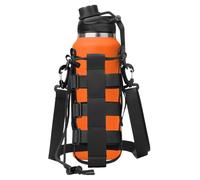 Gupcaqosjw Porte-Bouteille d'eau avec Sangle, écharpe de Bouteille Pliable,Support de Pochette pour Sac à bandoulière | Porte-Bouteille étanche et élégant, résistant aux déchirures, avec bandoulière