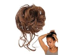 Gupcaqosjw s Postiches Pour Femmes | Extensions De Cheveux Ondulés Bouclés Postiches Pour Queue De Cheval Et - Accessoire Volume Queue De Cheval Fille Femme Fiancée