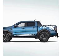 GUPEB Camion de Voiture et Autocollants de décor latéral, adapté pour Ford Ranger Raptor Pickup Isuzu DMA Nissan Toyota Off Road Graphic Stickers