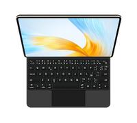 GUPENAA Étui Clavier pour Huawei MatePad 11.5" S 2024, Support Flottant Magic Cantilever, Rétroéclairage 7 Couleurs, Trackpad intégré,Noir,Spanish