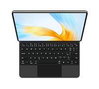 GUPENAA Étui Clavier pour Huawei MatePad 11.5" S 2024, Support Flottant Magic Cantilever, Rétroéclairage 7 Couleurs, Trackpad intégré,Noir,Portuguese