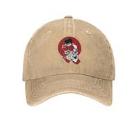 GUPUOOU Mode : Vintage No Ippo Gym Manga Casquettes de Baseball Unisexe Délavé Couvre-Chefs en détresse Activités de Plein air Chapeaux réglables Casquette Toutes Les Saisons Voyage