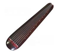 Guqin Instrument de Musique Style Chaos Laque Brut 7 Cordes Vieux Bois de Sapin Guqin pour Débutant et Pratique