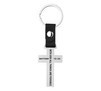 Guqqeuc Porte-clés avec verset de la Bible - Cadeau pour chrétiens, femmes, hommes, cadeaux religieux inspirants pour fille, fils, cadeaux d'anniversaire, Style 2, S