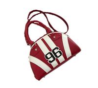 Guranti Décontractée Greping Gluten Épaule Sacs À Main Pour Femmes Sac De Traverse Avec Cadeaux Sangle Amovibles Sac, rouge, Mass Beauty