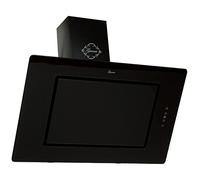 GURARI 155 90 BL Pr Prime hotte de cuisine de luxe 90 cm, verre noir, 1000 m³/h, extraction des bords, minuterie, télécommande, capot mural, air d'échappement et circulation