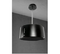 GURARI chapeau îlot GCH I 237 50 BL, chapeau îlot recirculation, chapeau îlot extracteur chapeau 50cm, chapeau plafond, 860m³/h