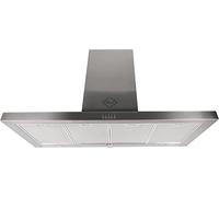 GURARI chapeau mural 118 120 IS, chapeau de cuisinière 120 cm, 1000m³/h, 3 niveaux, chapeau d'extracteur, chapeau, chapeau d'échappement, chapeau de recirculation, LED