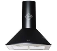 GURARI GCH 046 BL 6+filtre à charbon , Hotte aspirante 60 cm,/ Noir/ 1000m³/h+filtre à charbon