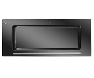 Gurari GCH 217 Hotte Intégrée Groupe filtrant,1000 m³/h, 70 cm,Evacuation,3 Vitesses,LED Eclairage,Noir Verre,Télécommande, TouchControl, hotte aspirante intégrée,Hotte aspirante de plafond,encastrée
