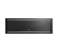 Gurari GCH 973 BL Hotte de plafond 90 cm - Hotte aspirante noire avec commande gestuelle & LED, 850 m³/h, recyclage de l'air & évacuation, fonction minuterie