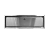 Gurari GCH 973 IS + tuyau, Hotte de plafond 90 cm - Hotte aspirante en acier inoxydable avec commande gestuelle & LED, 850 m³/h, recirculation & évacuation