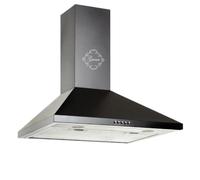 Gurari GCH C 147 BL 6 Hotte Murale 60 cm 1000 m³/h Noir