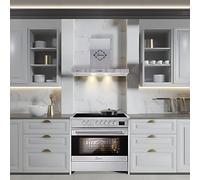 GURARI GCH E 913 X +GCH 461 IS 9 Cuisinière à induction 90 cm/121 L + hotte 90 cm