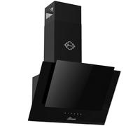GURARI Hotte aspirante CH 6065E 60 cm - Hotte murale - Noir - Verre - 1000 m³/h