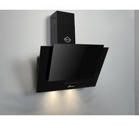 GURARI Hotte aspirante CH 6065E+, hotte aspirante 60 cm, hotte murale, noir, verre, 1000 m³/h