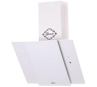 GURARI Hotte aspirante GCH S 171 WH 60 Prime, hotte 60 cm, hotte sans tête, verre blanc, 1000 m³/h, 4 niveaux, écran, aspiration des bords, télécommande, hotte d'évacuation, recirculation d'air