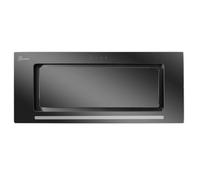 Gurari Hotte de Plafond GCH E 217 70 BL Prime, Hotte aspirante 70 cm,Verre Noir, 1000m³/h