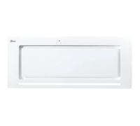 GURARI hotte de plafond GCH E 217 WH 70 PRIME, hotte aspirante 70 cm, en blanc, verre blanc, 1000m³/h