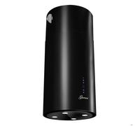 Hotte îlot - GURARI - GCH 792 BL Diamond - 850 m³/h - 33 dB - Noir mat