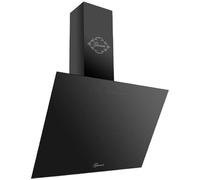 Gurari hotte inclinée GCH D 286 BL 8 Prime, hotte de Cuisine 80cm, hotte Murale 1000m³/h