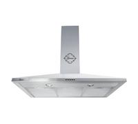 GURARI Hotte murale GCH 147 IS 9, Hotte aspirante 90 cm, en inox, 1000m³/h, très grande puissance d'aspiration, 3 vitesses