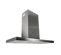 GURARI Hotte murale GCH F 118 12 IS N, hotte aspirante 120 cm, 1000 m³/h, 3 niveaux, acier inoxydable