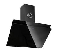 GURARI Hotte murale GCH S 411 90 BL PRIME N, hotte aspirante 90 cm, noir verre, 1000 m³/h