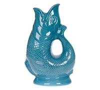 Gurgly Iconique Martin-pêcheur Glug Jug Grand 28 cm 1,4 L - Pichet à Eau de Poisson, Vase à Poisson Décoratif, Ornement, Carafe